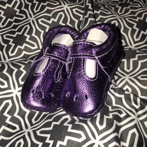 Freshly Picked Leather Mary Jane Moccasins 💜